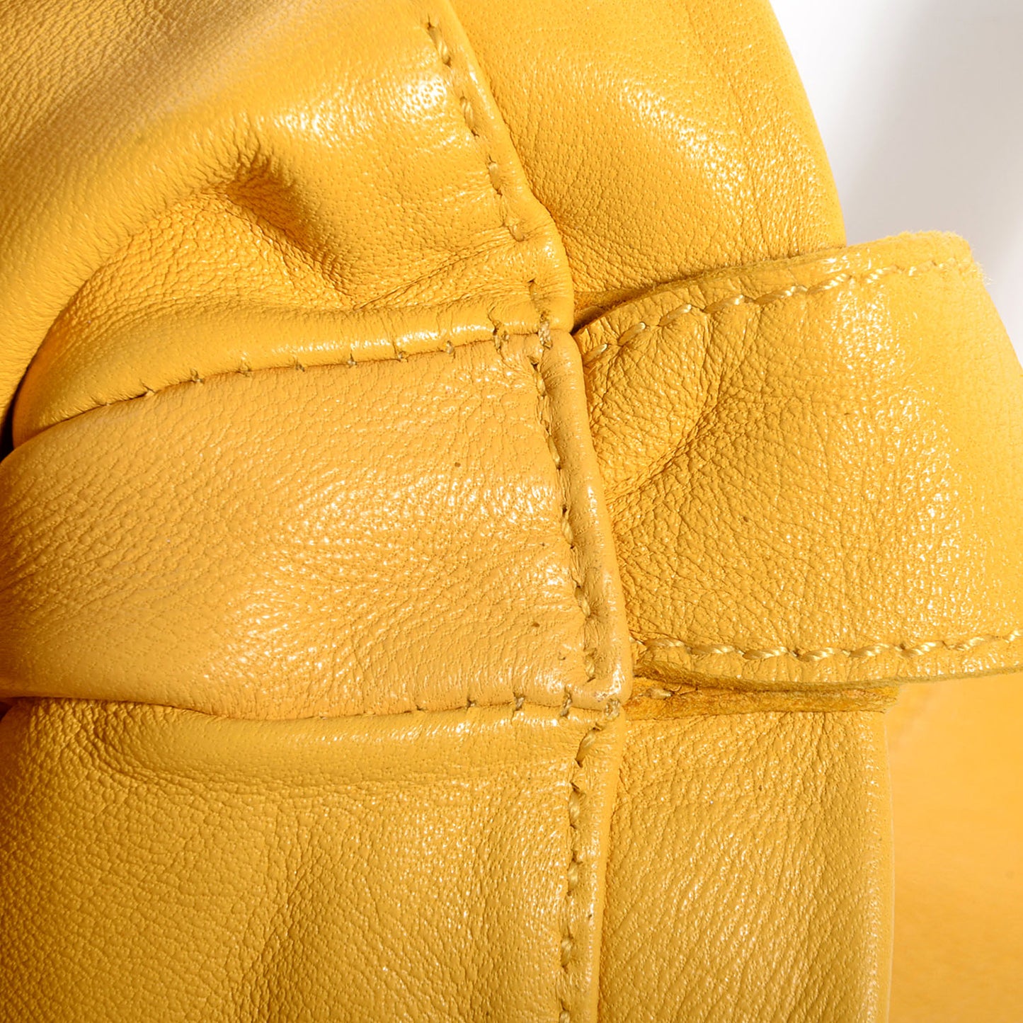 Lambskin Clou De Selle Pouch Soleil