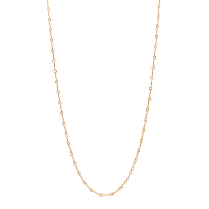Chrome Hearts 22K Yellow Gold Twist Chain Necklace 1 of 4