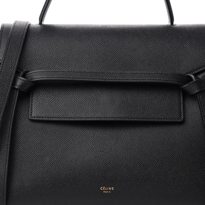 Celine Grained Calfskin Mini Belt Bag Black 10 of 10