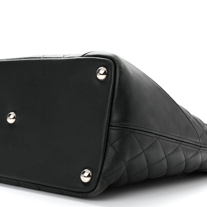 Chanel Calfskin Quilted Large Cambon Tote Black 10 of 11