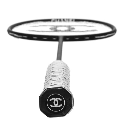 Chanel Badminton Racquet and Nylon Quilted Cover Set Black 3 of 18