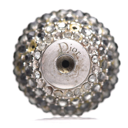 Christian Dior Crystal Mise En Dior Tribal Earrings Grey Pink 4 of 8