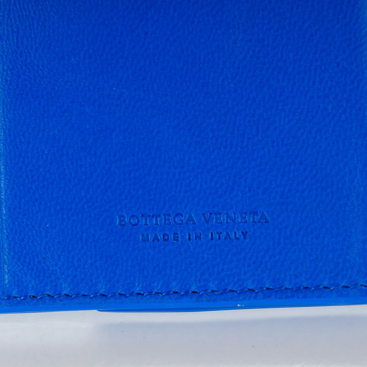 Bottega Veneta Nappa Intrecciato Continental Wallet Signal Blue 7 of 8