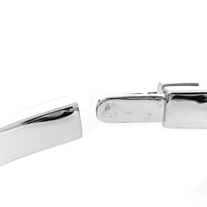 Bulgari 18K White Gold Diamond Astrale Cerchi Bangle Bracelet 16 5 of 5