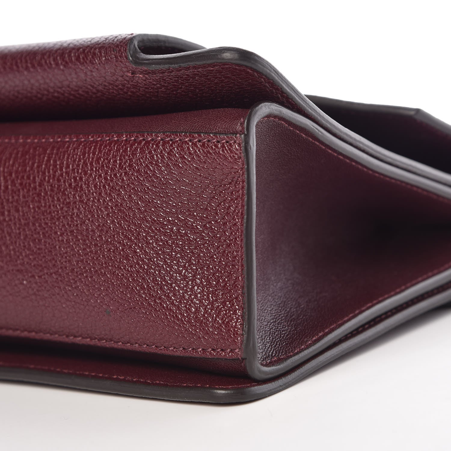 Givenchy Goatskin Medium GV3 Flap Aubergine 9 of 9