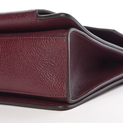 Givenchy Goatskin Medium GV3 Flap Aubergine 9 of 9