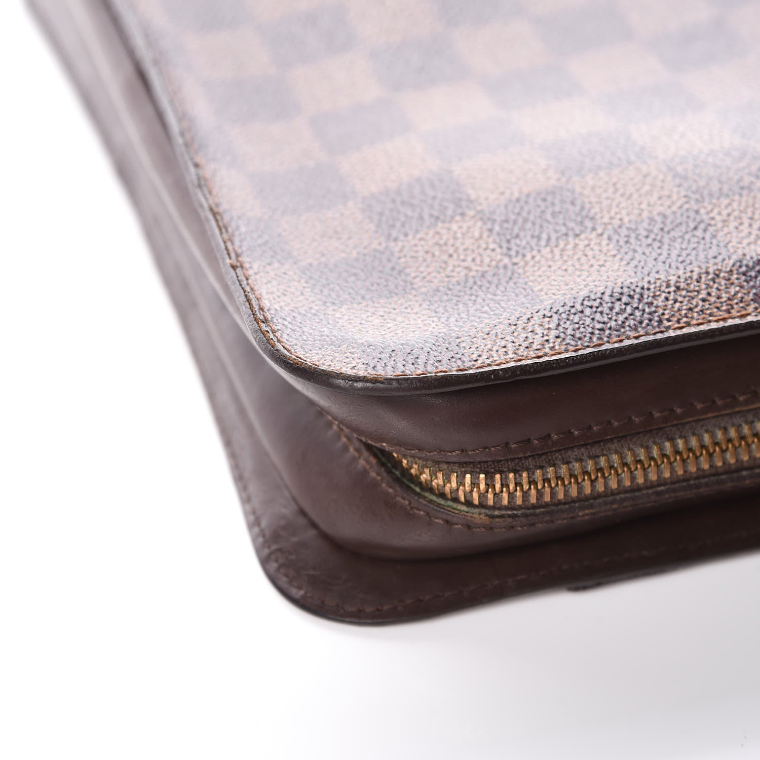 Louis Vuitton Damier Ebene Pochette Saint Louis Clutch 9 of 12