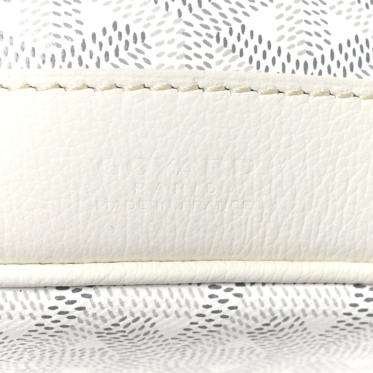 Goyard Goyardine Petit Flot Bucket Bag PM White 6 of 12