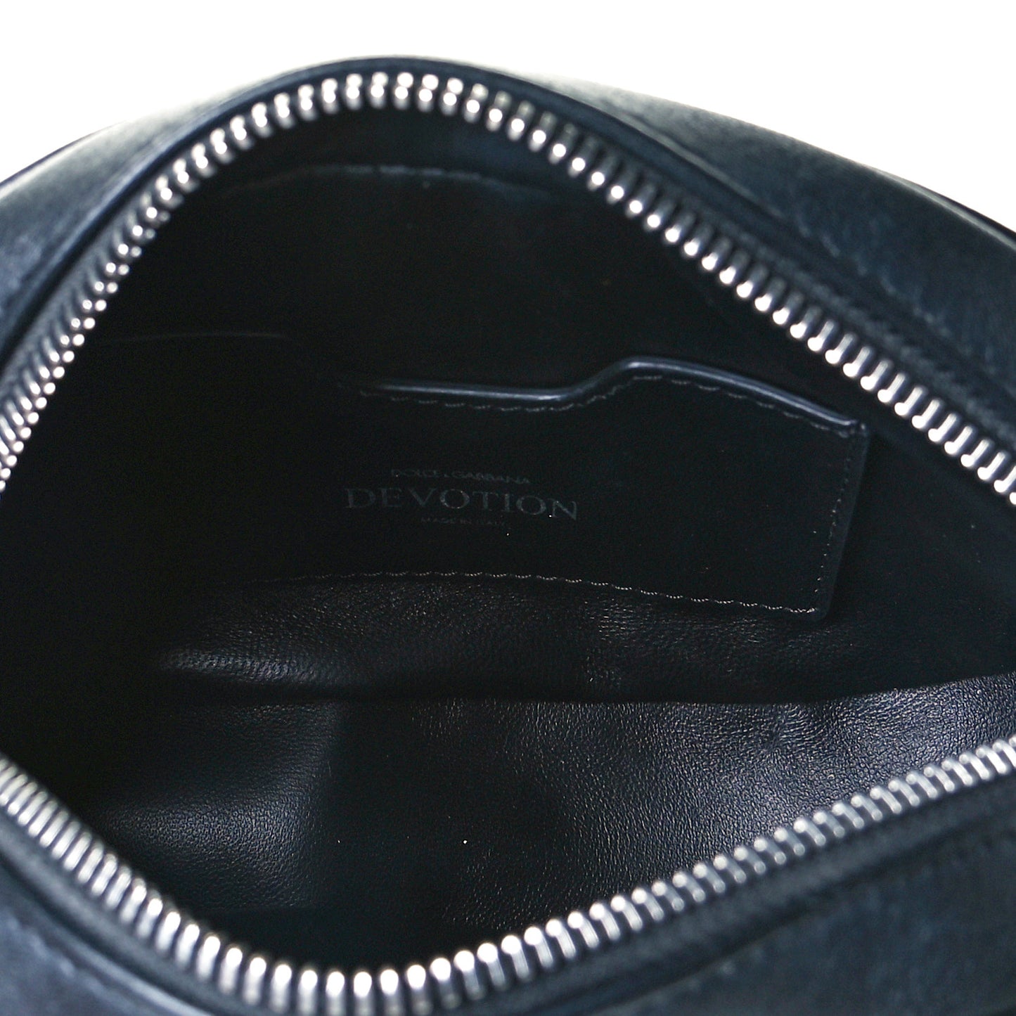 Smooth Calfskin Mini Devotion Camera Bag Black