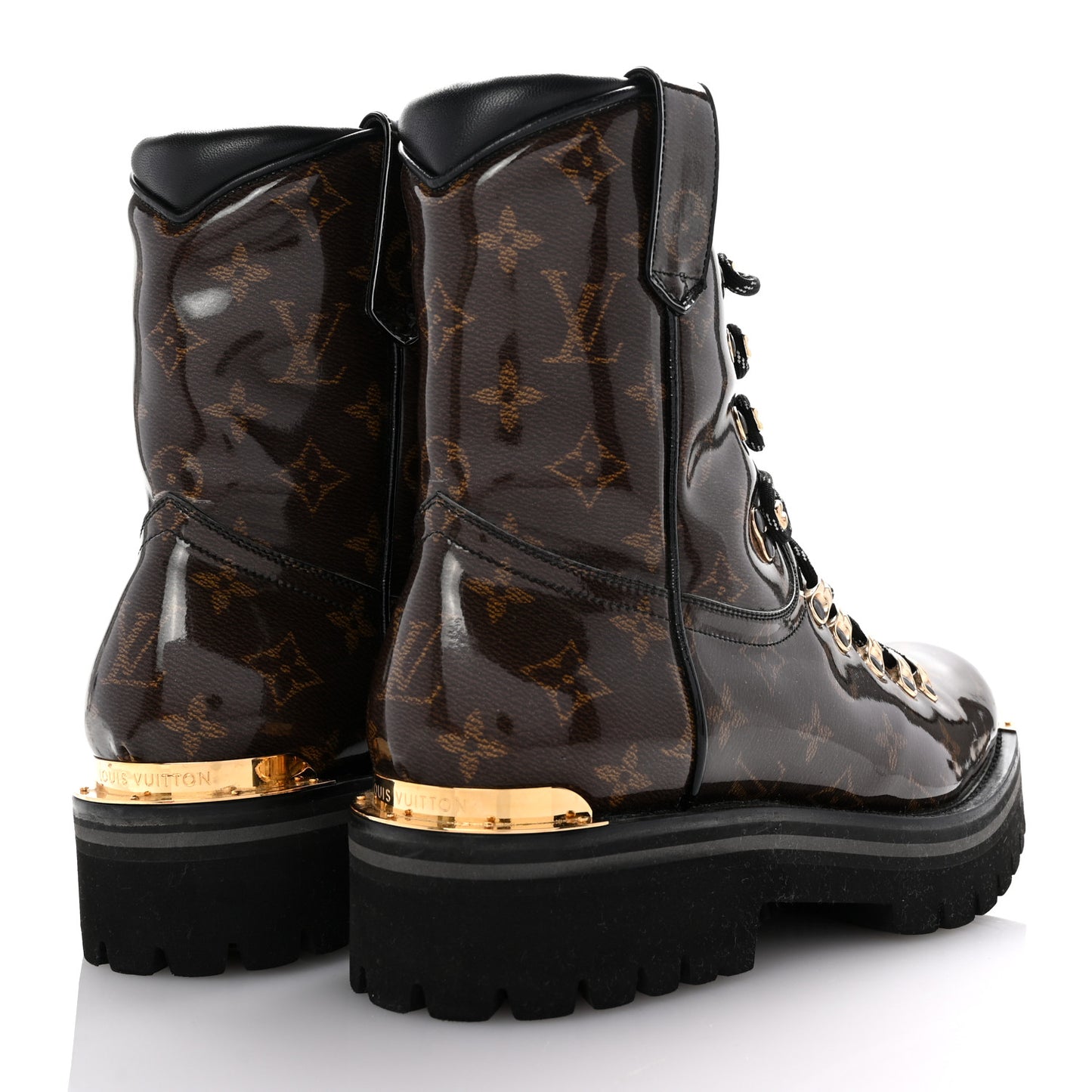 Monogram Glaze Mens Outland Ankle Boots 8.5 Ebene