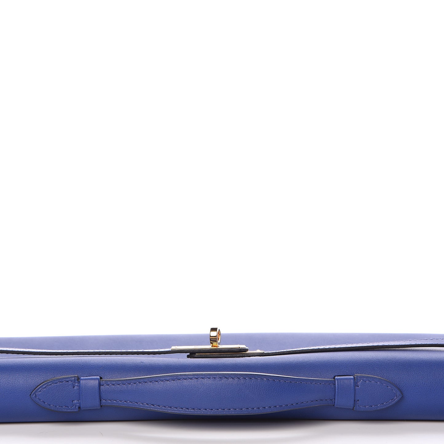 Swift Kelly Cut Clutch Pochette Bleu Electrique