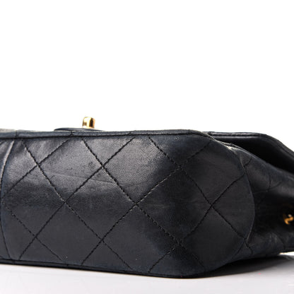 Chanel Lambskin Quilted Mini Square Flap Black 9 of 9