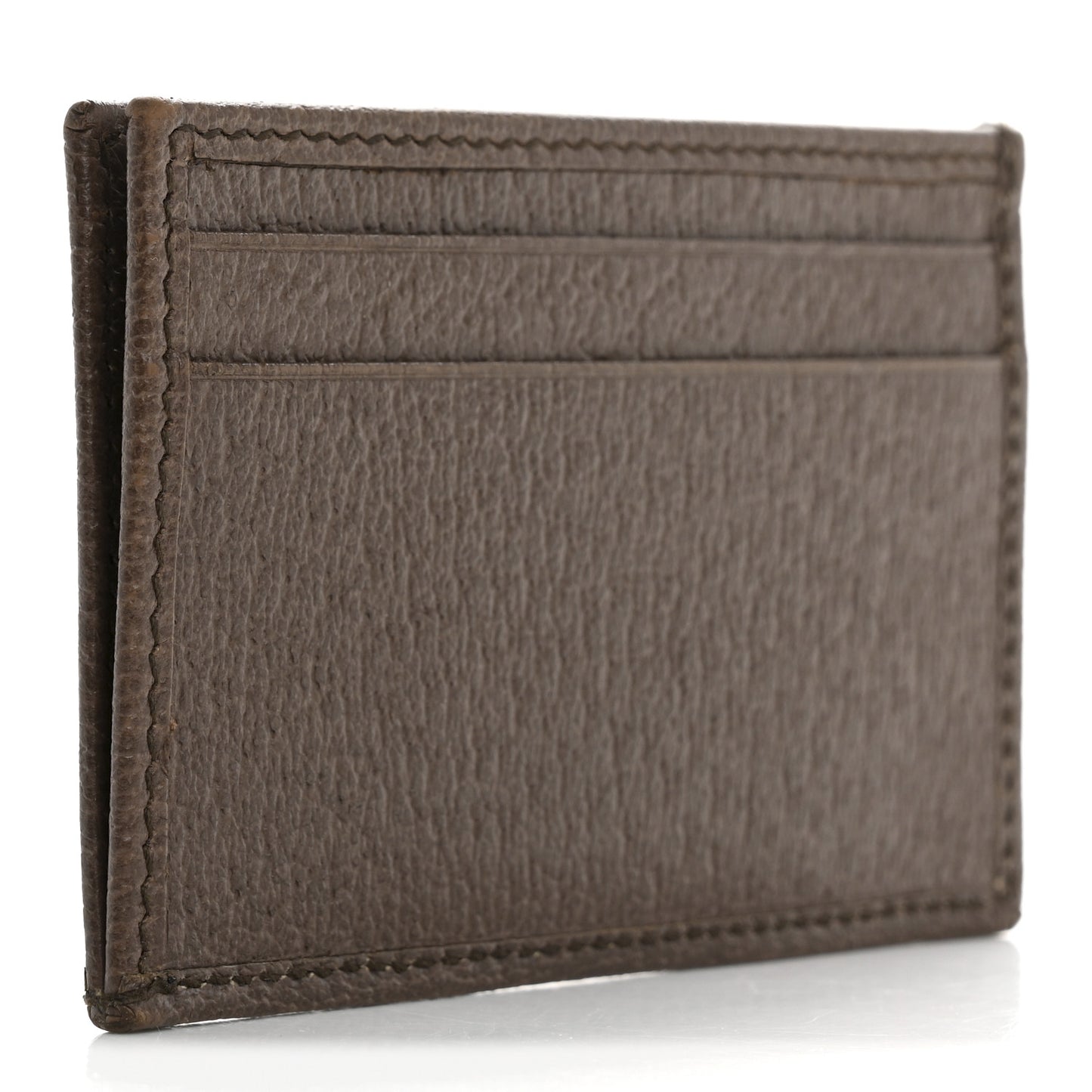GG Supreme Monogram Ophidia Card Holder Brown