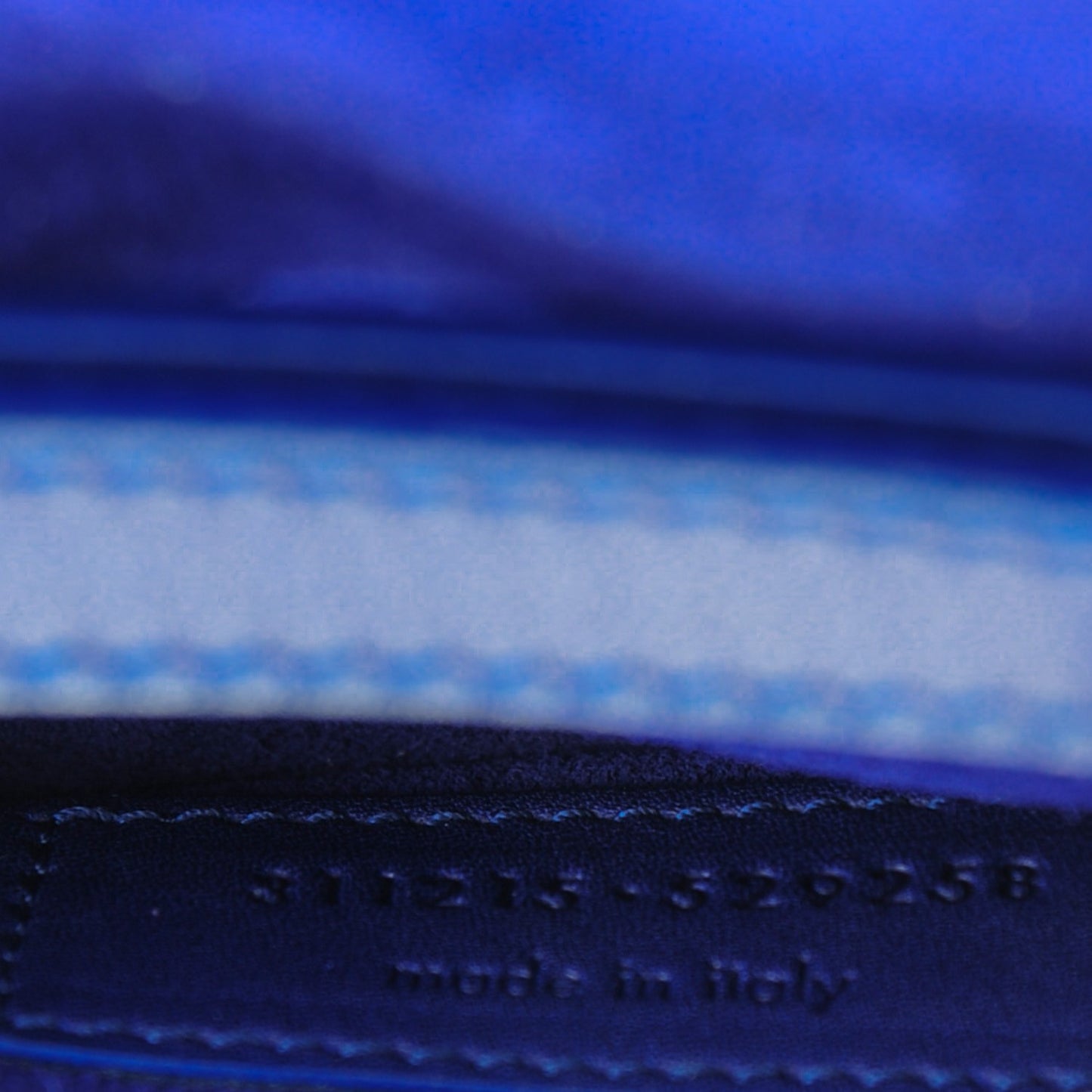 Calfskin Small Classic Y Satchel Blue