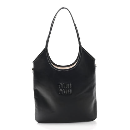 Miu Miu Nappa Ivy Bag Black 1 of 9