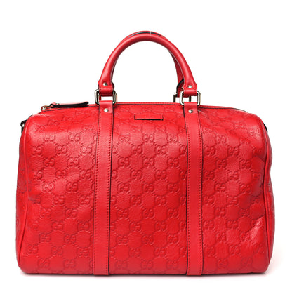 Gucci Guccissima Vitello Tender Medium Joy Boston Sporting Red 1 of 10