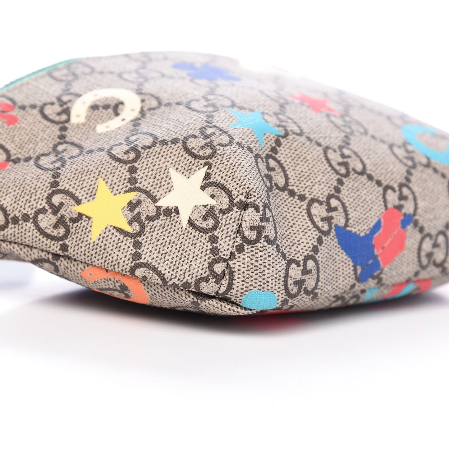 GG Supreme Monogram Ranch Childrens Belt Bag Multicolor