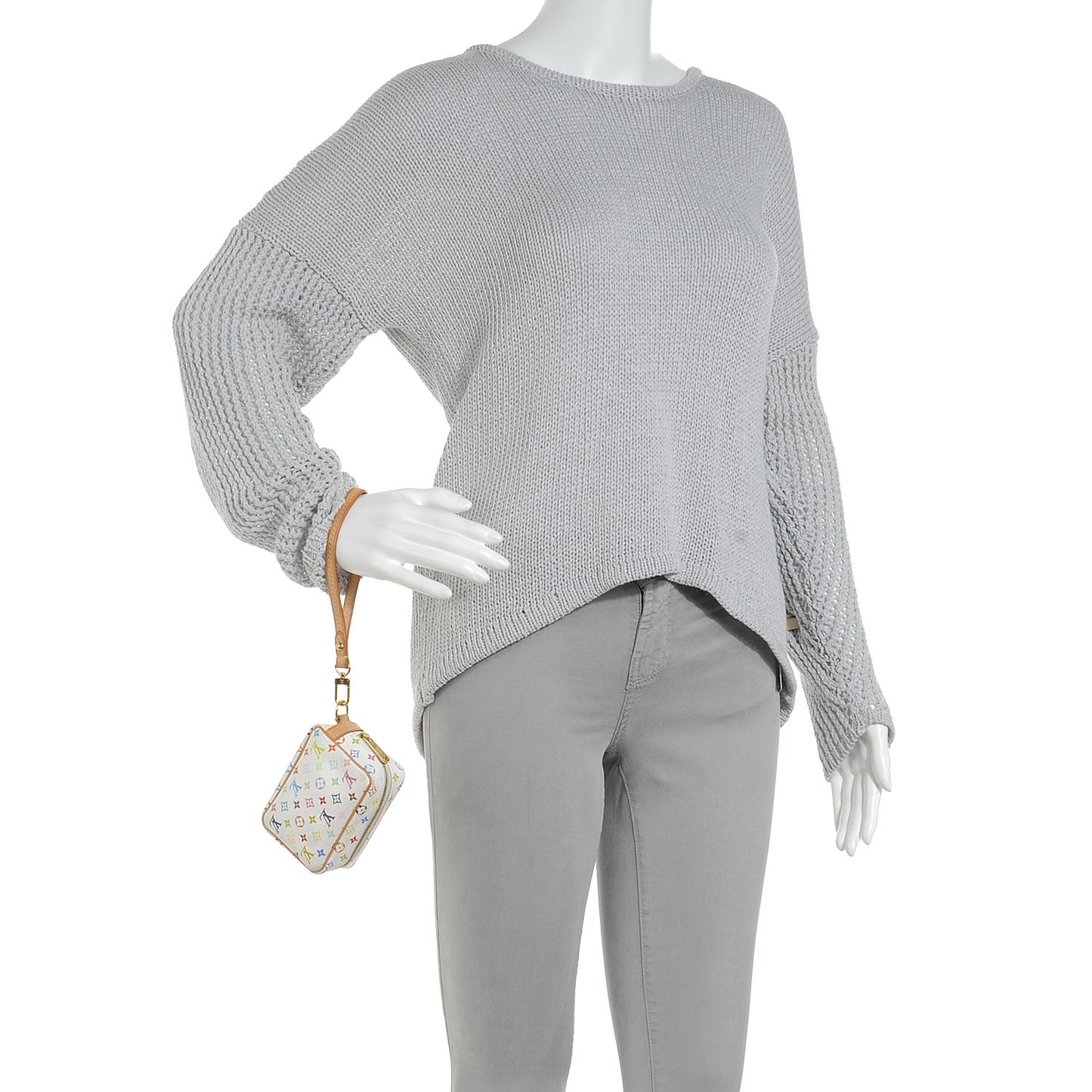 Monogram Multicolor Trousse Wapity White