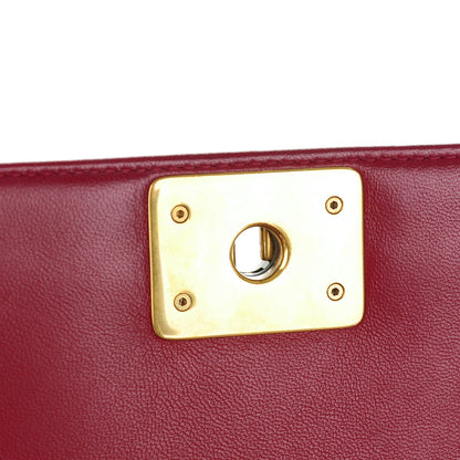 Chanel Lambskin Quilted New Medium Boy Flap Red 5 of 8