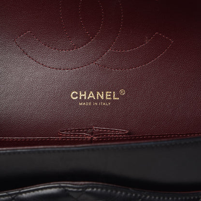 Chanel Lambskin Quilted Jumbo Double Flap Black 6 of 11