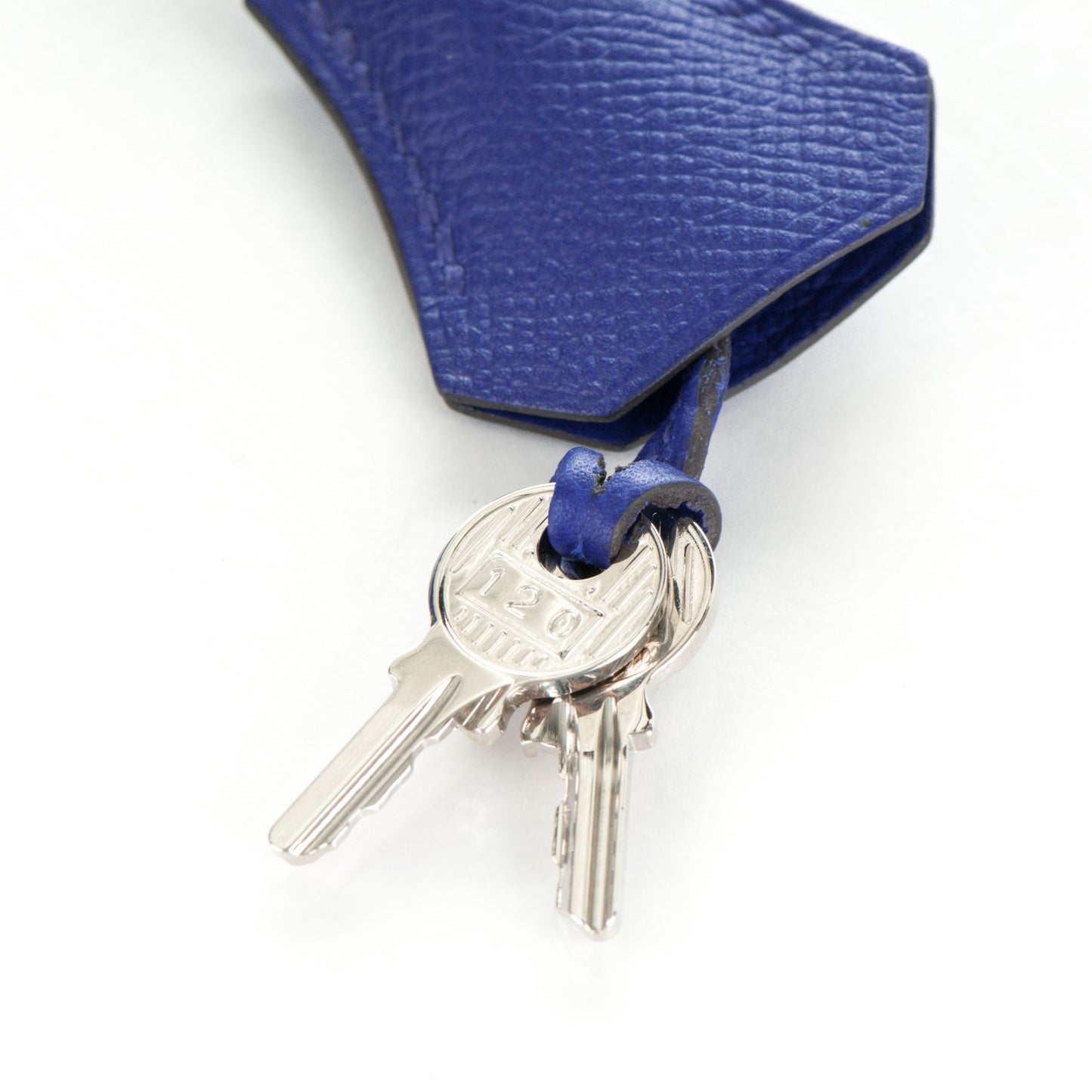 Epsom Birkin 35 Bleu Electrique