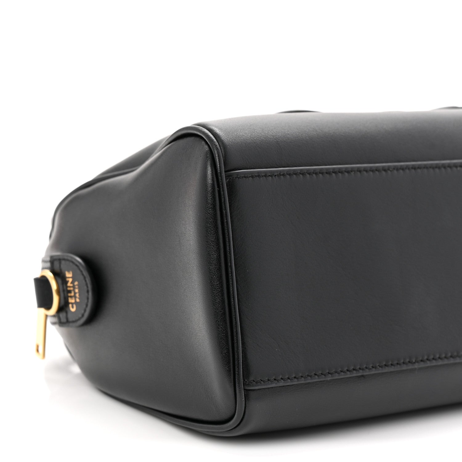 Celine Smooth Calfskin Triomphe Small Boston Bag Black 9 of 11