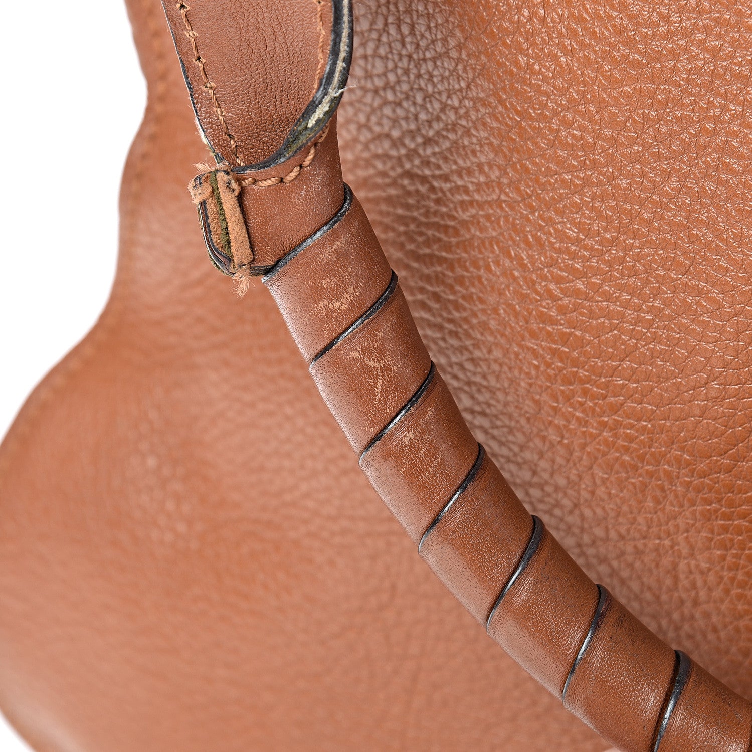 Chloe Calfskin Medium Marcie Satchel Tan 17 of 23