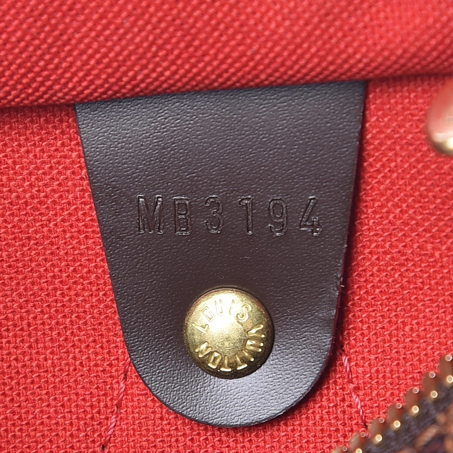 Louis Vuitton Damier Ebene Speedy Bandouliere 25 7 of 9