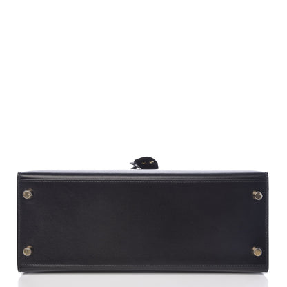 Hermes Box Kelly Sellier 28 Black 8 of 37