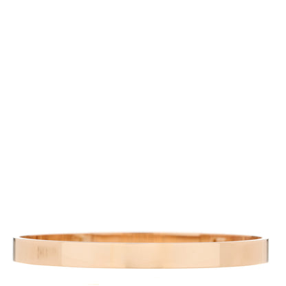 Hermes 18K Rose Gold Diamond PM Collier De Chien Bracelet ST 2 of 4
