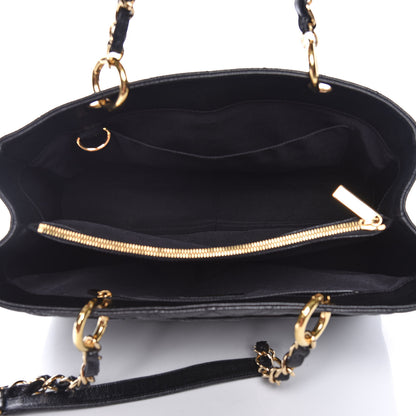 Chanel Caviar Quilted Grand Shopping Tote GST Black 5 of 10