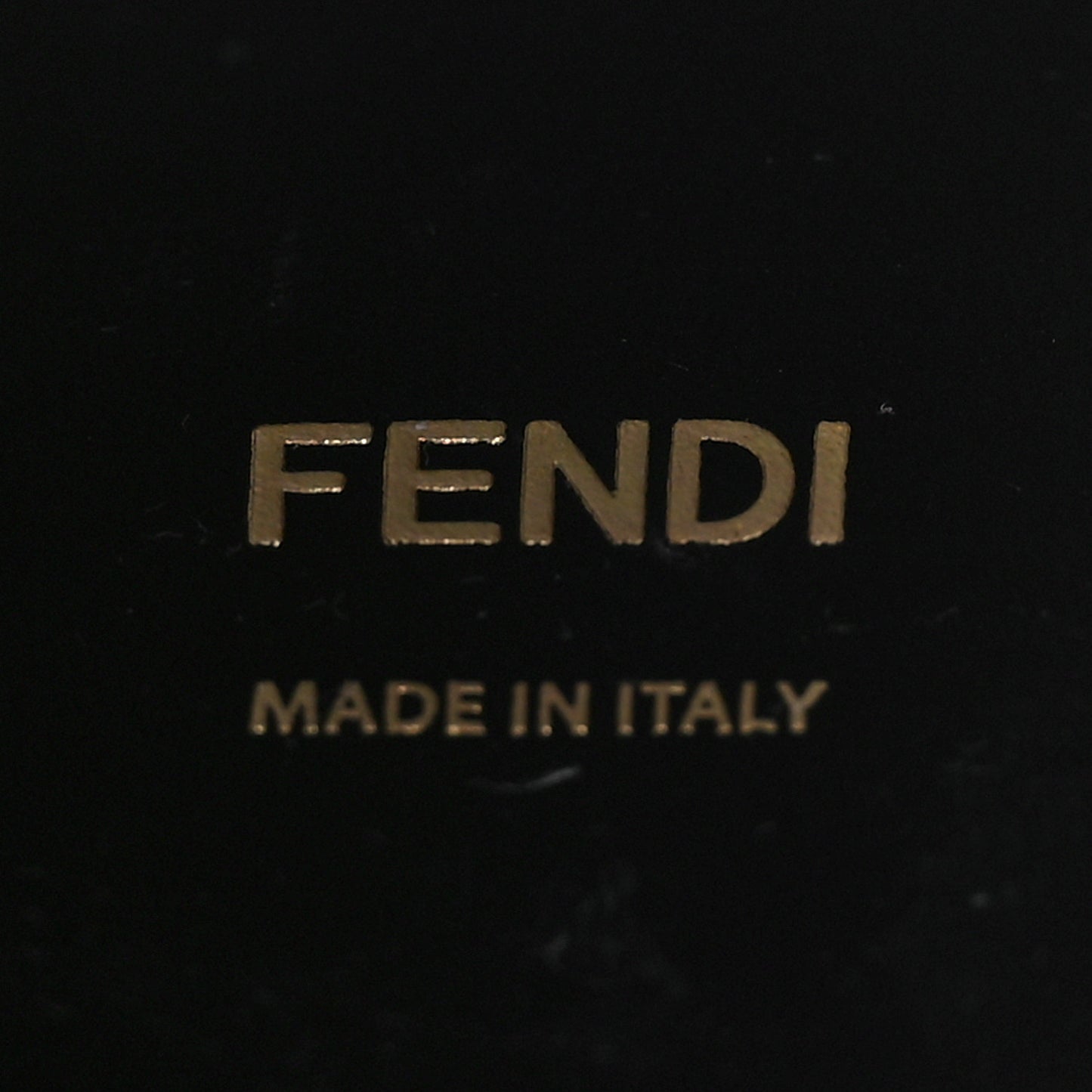 TPU FF Calfskin F is Fendi Kan I Shoulder Bag Black