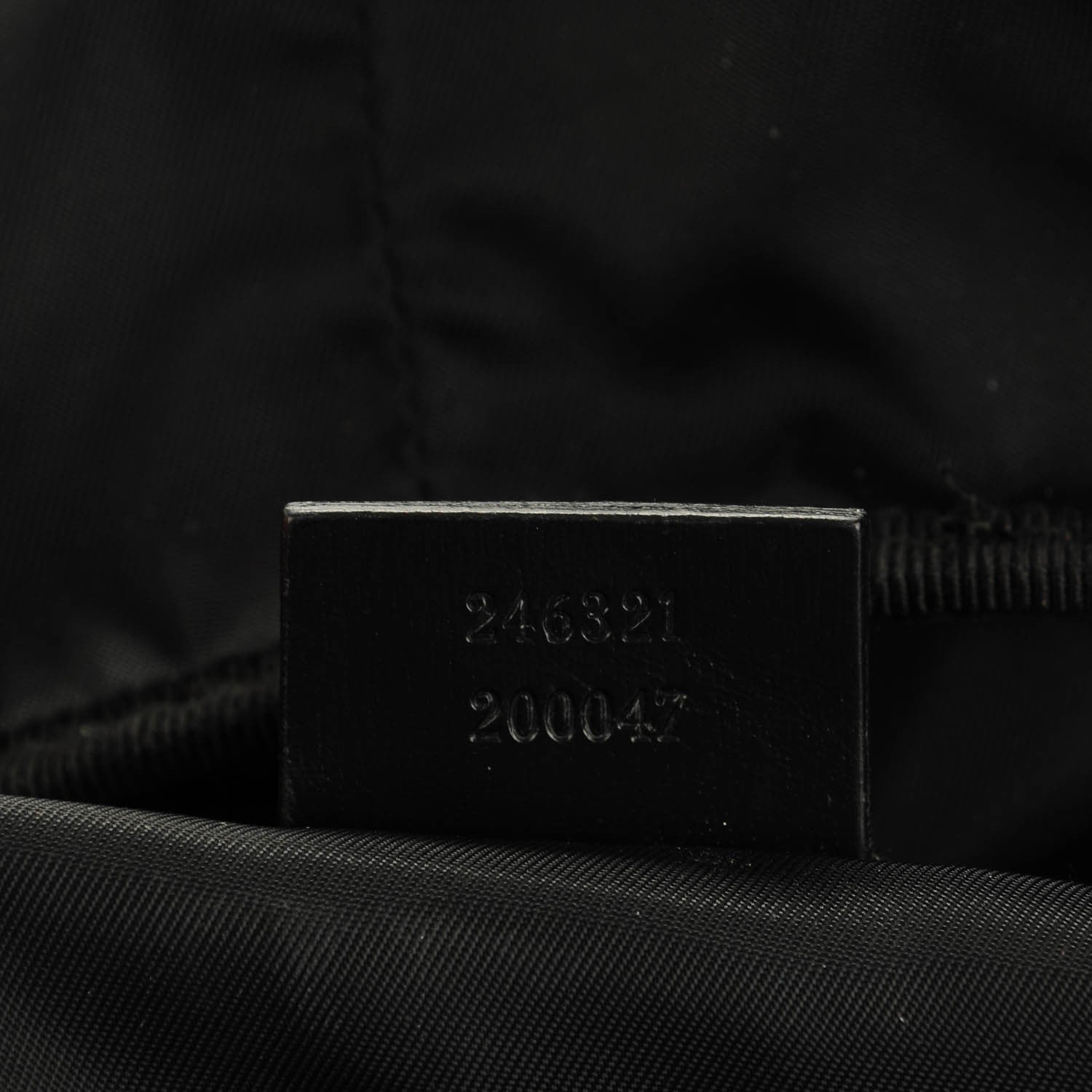 Gucci Imprime Monogram Interlocking G Double Buckle Backpack Black 7 of 7