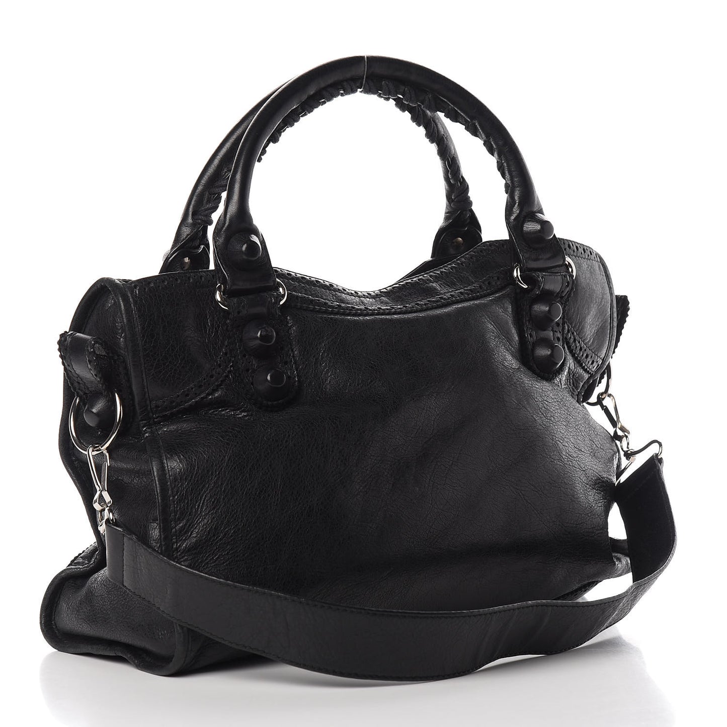 Agneau Giant Brogues Hardware City Black