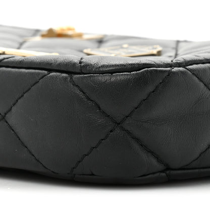 Chanel Aged Calfskin Lucky Charms 2.55 Reissue Small Clutch With Chain Black 11 of 12