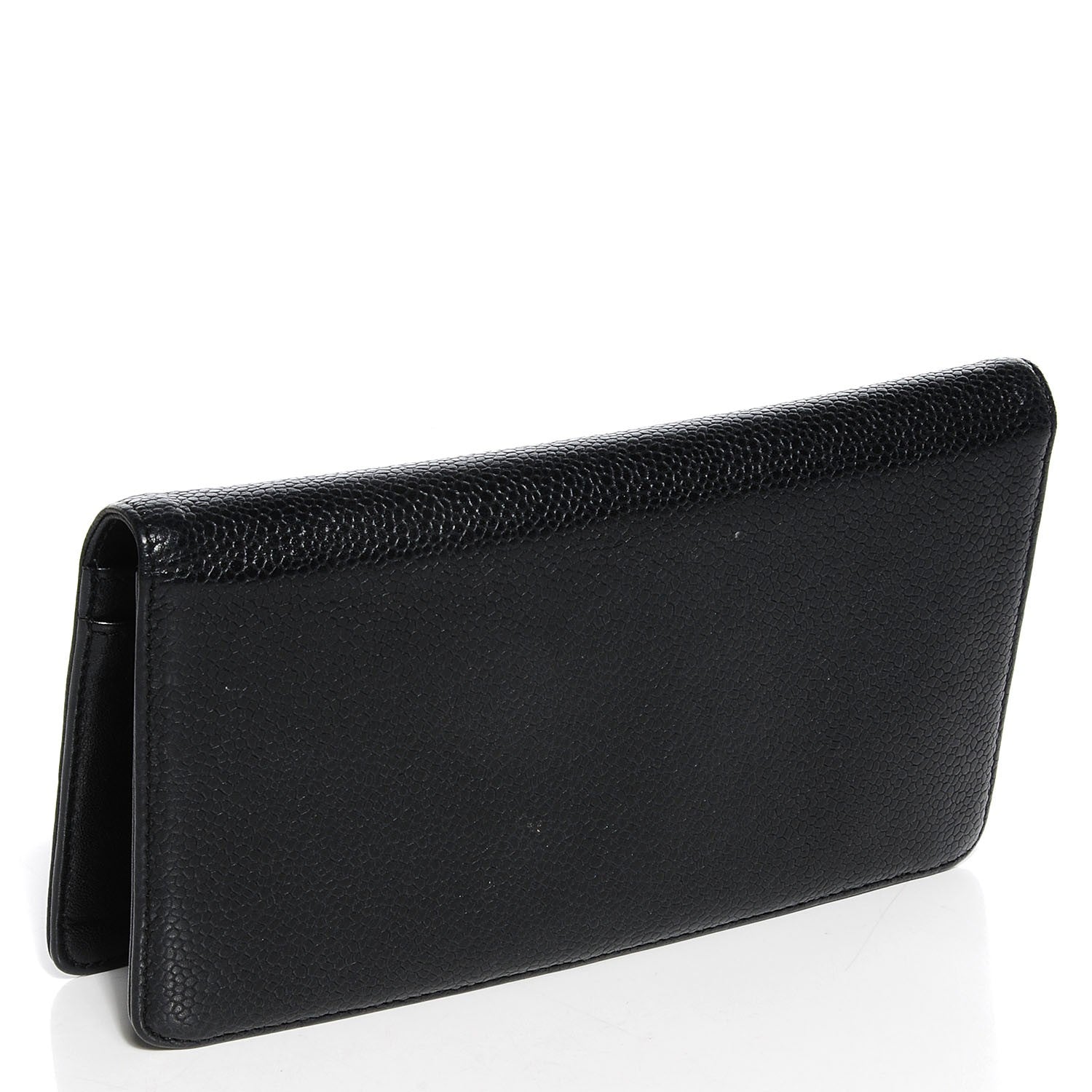 Chanel Caviar Yen CC Wallet Black 3 of 9