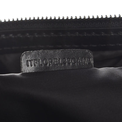 Burberry Nylon Beat Check Studded Medium Edenham Satchel Black 8 of 23