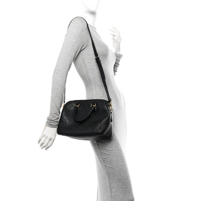 Louis Vuitton Empreinte Monogram Giant Speedy Bandouliere 25 Black 2 of 10