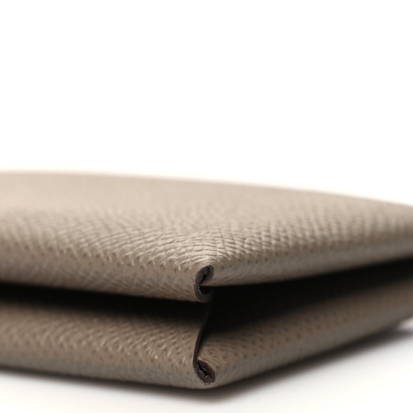 Epsom Calvi Card Case Etoupe