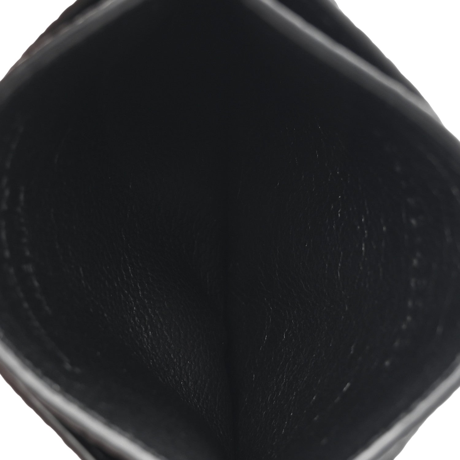 Alexander McQueen Grained Calfskin Skull Card Holder Black 5 of 8