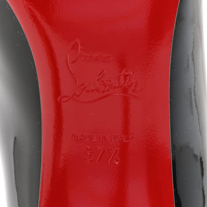 Christian Louboutin Patent Pigalle Follies 85 Pumps 37.5 Black 7 of 10