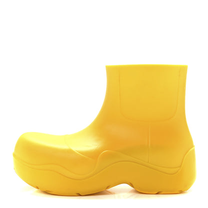 Bottega Veneta Rubber Puddle Ankle Boots 36 Egg Yolk 1 of 7