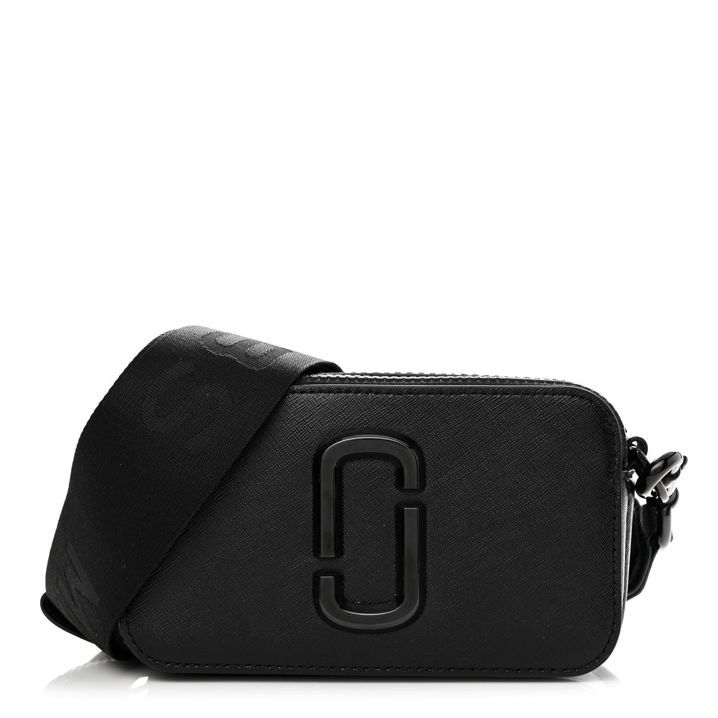 Saffiano Snapshot Camera Bag Black