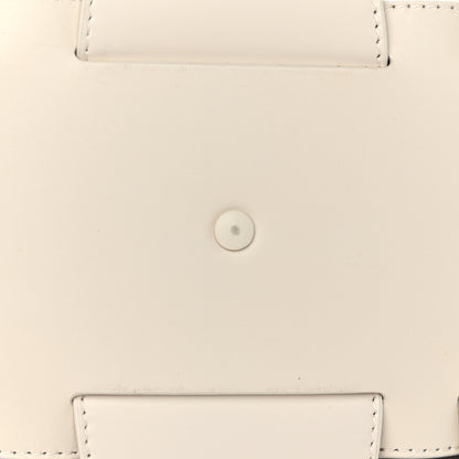 Bottega Veneta French Calfskin Shell Bag White Frost 12 of 13