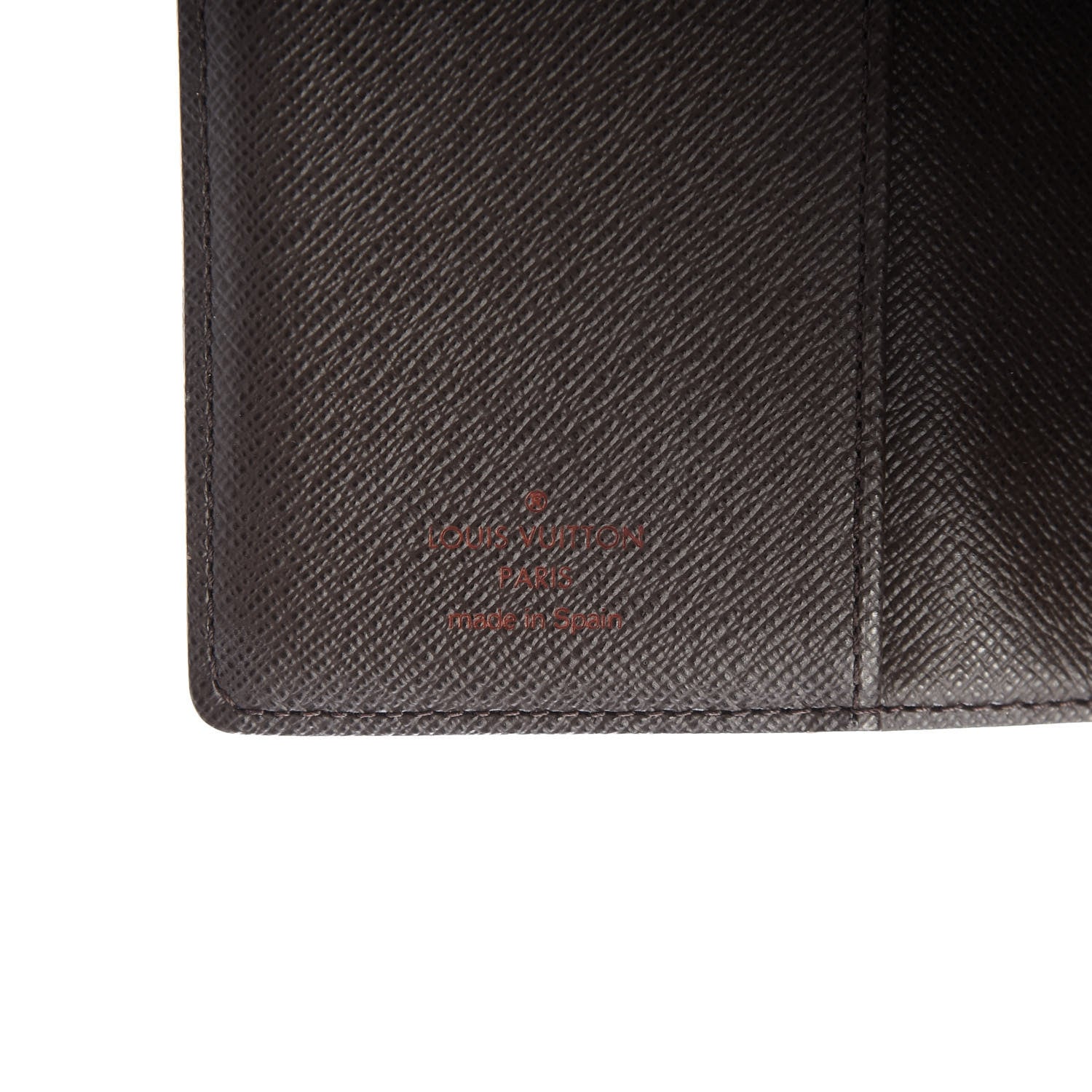 Louis Vuitton Damier Ebene Small Ring Agenda Cover 8 of 8
