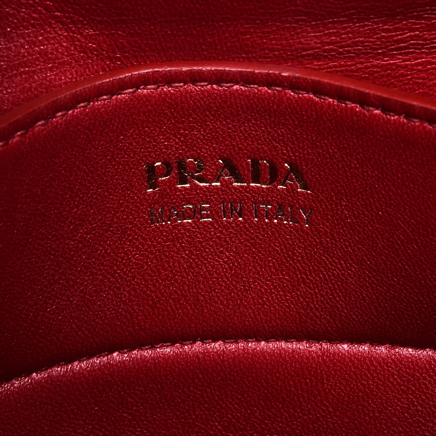 Prada Saffiano Cuir Medium Double Bag Black Ciliegia 7 of 9