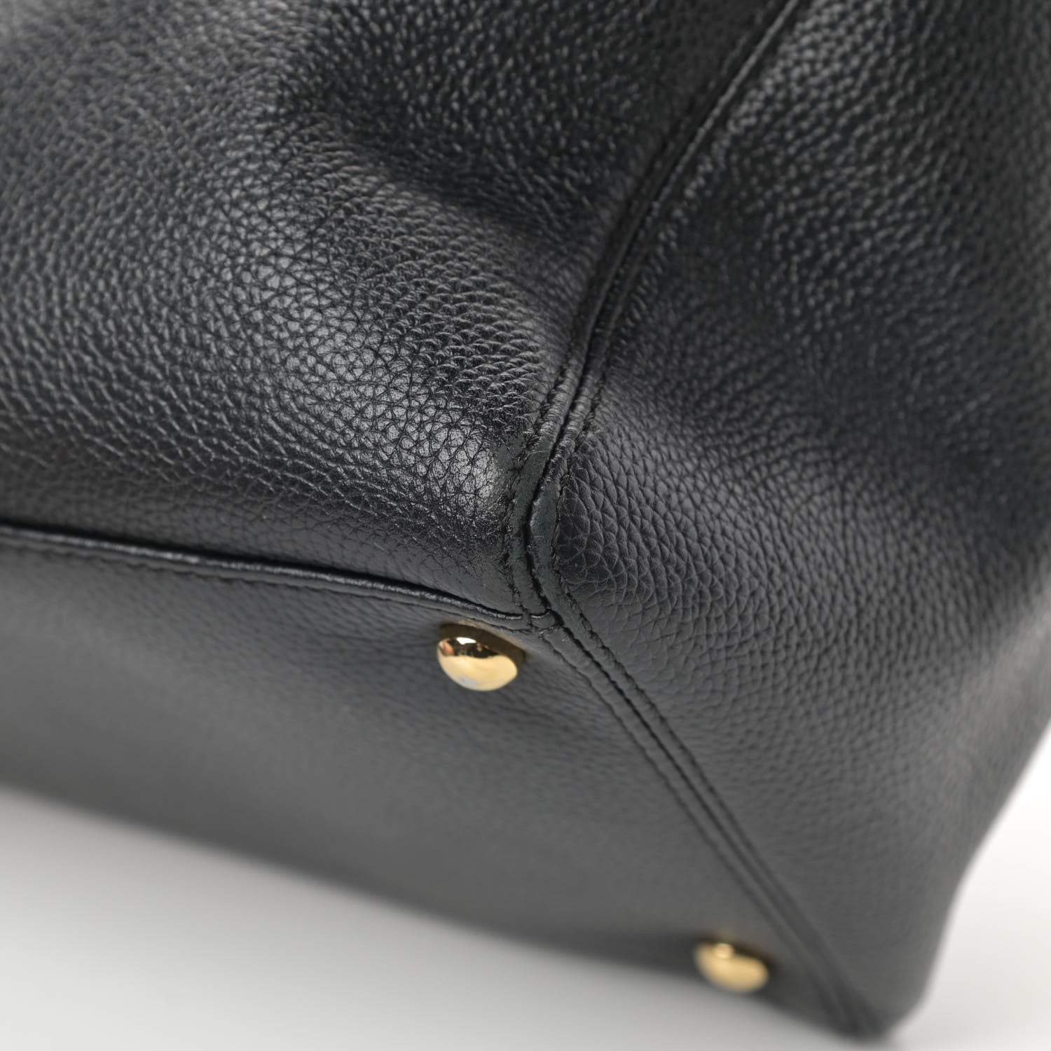 Chanel Calfskin Cerf Executive Shopper Tote Black 13 of 16