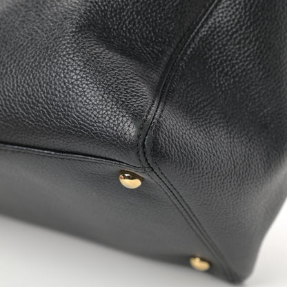 Chanel Calfskin Cerf Executive Shopper Tote Black 13 of 16