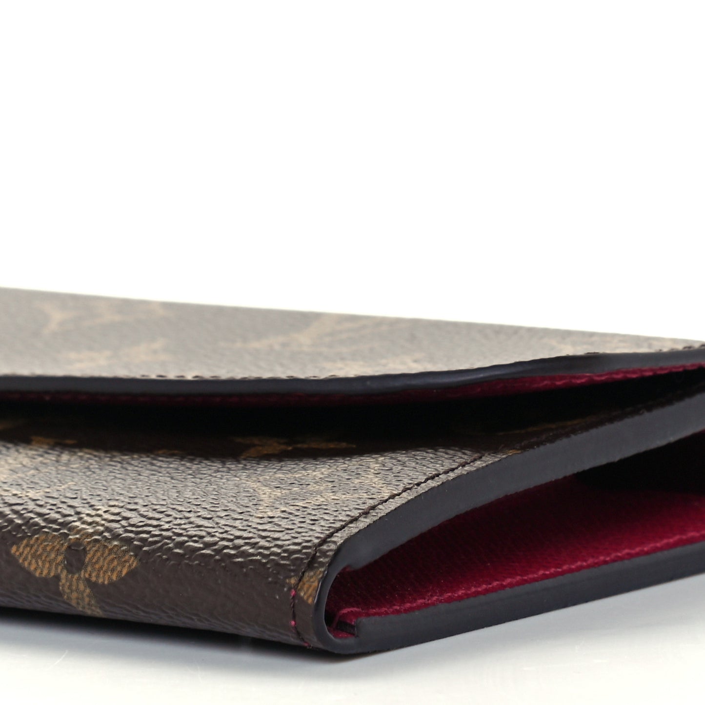 Monogram Emilie Wallet Fuchsia