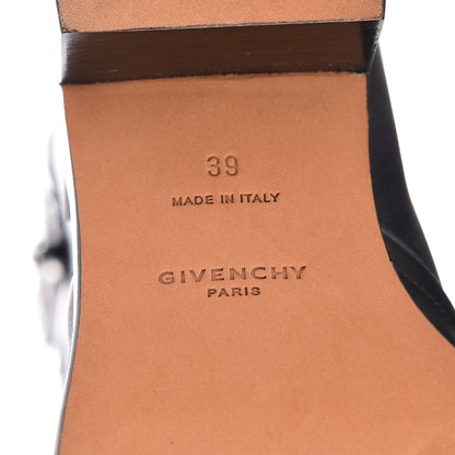Givenchy Calfskin Studded Riding Boots 39 Black 6 of 6